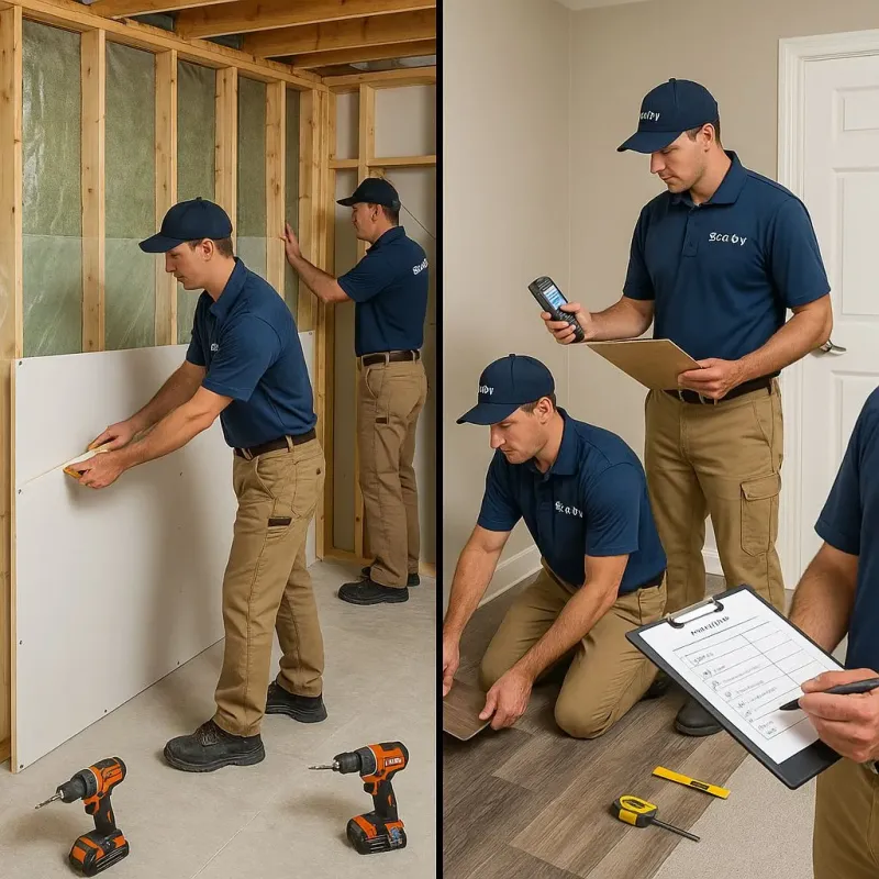 Repairs and Reconstruction process in Glassport, PA